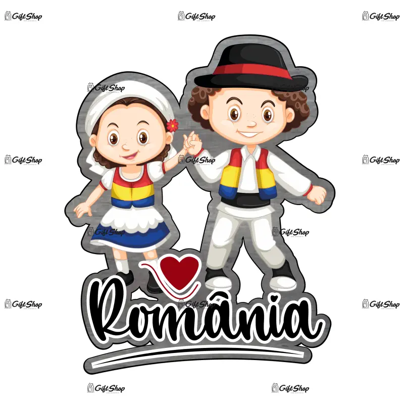 Mgs125-magnet frigider -copii port popularrom